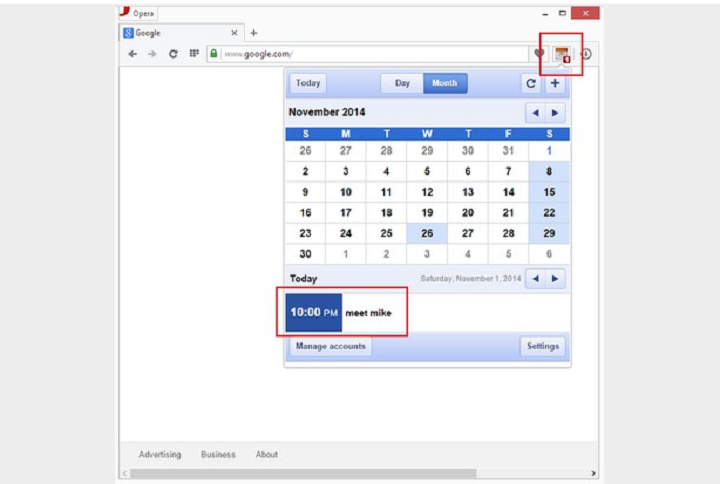 Google Calendar extension download