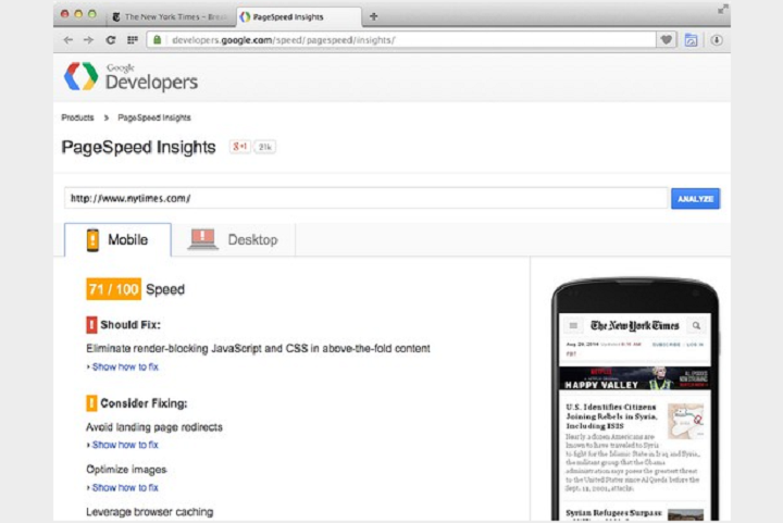 PageSpeed Insights extension download