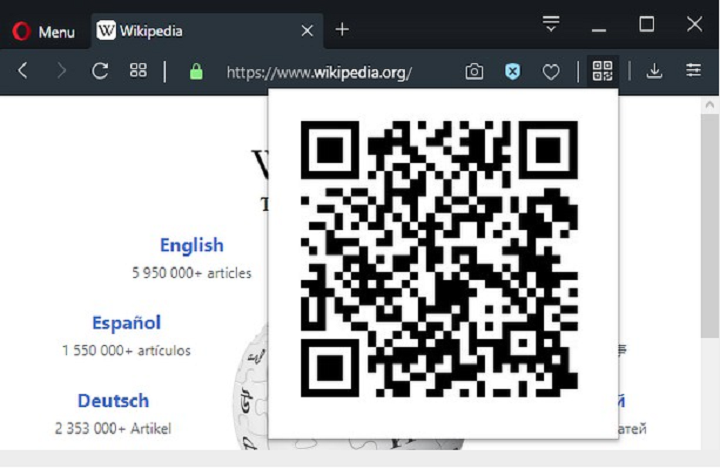 QR Code Tab extension download