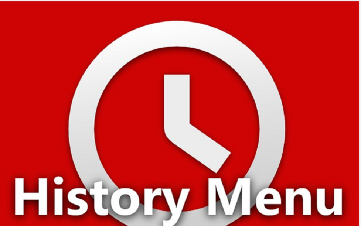 Wrona History Menu extension download