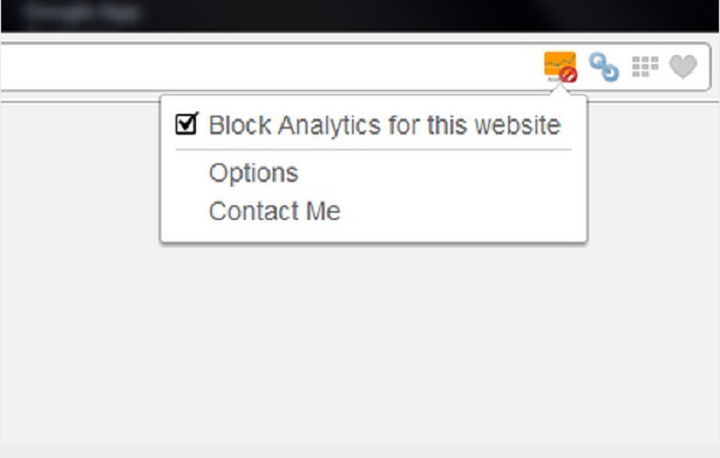 Block Yourself from Analytics extension 