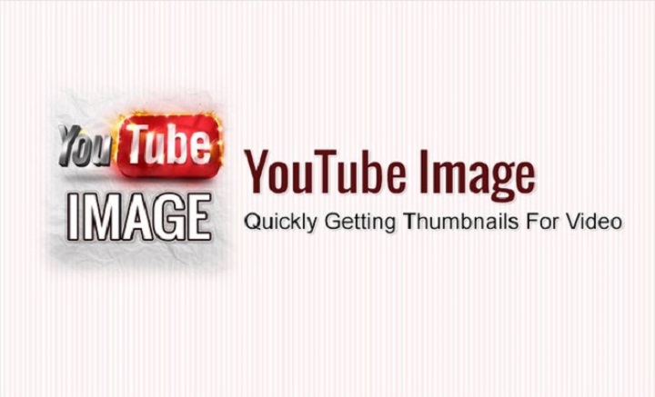 Get Thumbnails or Image to video YouTube extension download