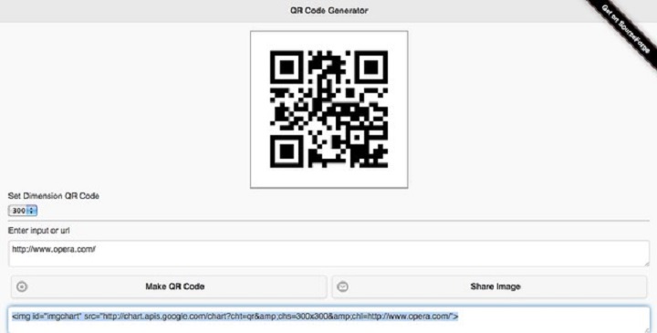JavaScript QR Code extension download