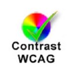 WCAG Color contrast checker extension